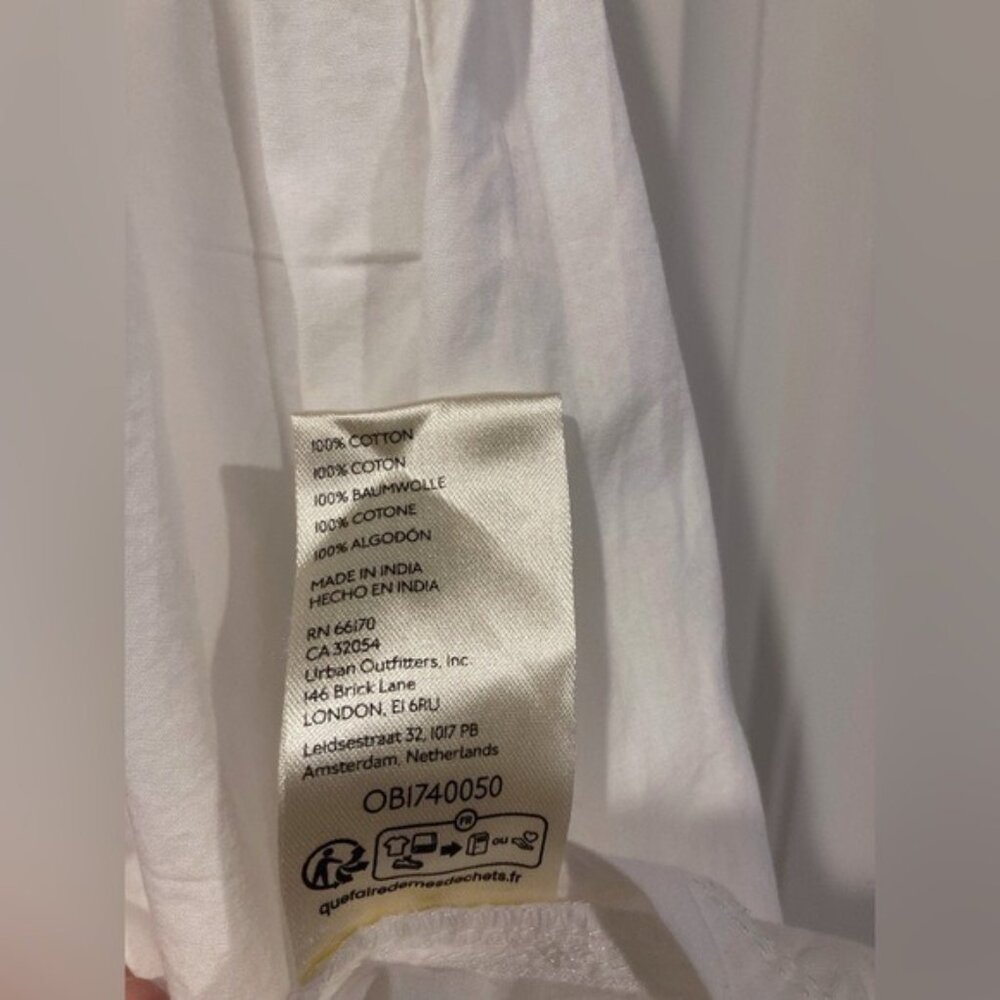 NWT Free People Catalina Boho Feminine Babydoll Oversized Western Mini Dress - Picture 9 of 10